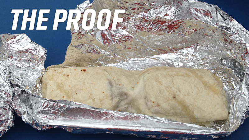 Illustration for article titled Yes, You Can Cook A Frozen Burrito On The Charger Hellcat's Supercharger